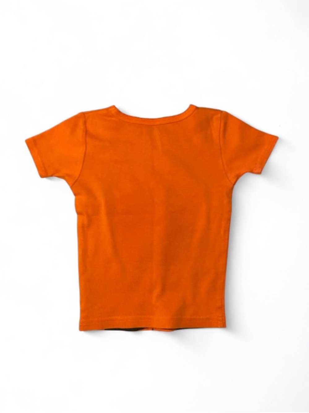 Carter's Orange Cat & Pumpkin Tee with Black Polka Dot Leggings - Picture 4 of 8